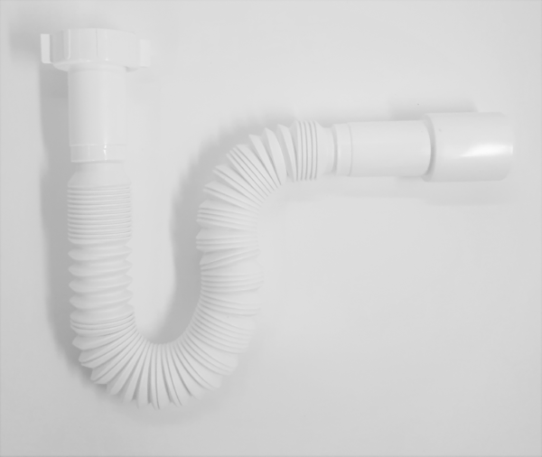 Flexible Waste Trap - Wash basin / other 1 1/4'' to 32 or 40 mm - 1 1/4'' bstp = 41.91mm